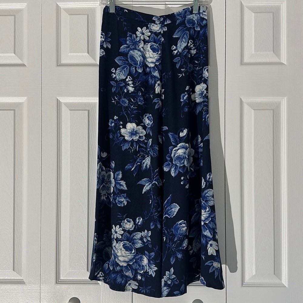 Reformation maxi skirt with zip closure